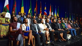 LA CONFÉRENCE INTERNATIONALE DE LA JEUNESSE AFRICAINE LES JEUNES DOIVENT COMBATTRE TROIS CHOSES [upl. by Entroc]