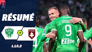 Saint Etienne  Metz  21  Le résumé  Barrages Ligue 1 202324  asse metz [upl. by Eatton207]