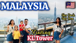 KL TOWERSky DeckSky Box 360 view Kuala Lumpur Malaysia [upl. by Holcomb546]