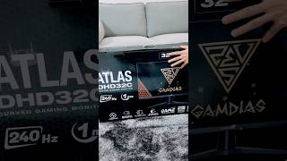 32 inch GAMDIAS Monitor gamdias gaming [upl. by Hodess727]