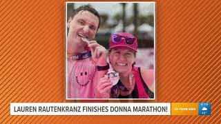 Lauren and her brother finish the Donna Marathon [upl. by Powel]