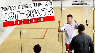 SQUASH Piotr Hemmerling HOTSHOTS at ETC 2019 [upl. by Ergener]