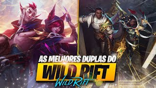 As Melhores SINERGIAS de CAMPEÕES do WILD RIFT TIER LIST do PATCH 23C [upl. by Syman]