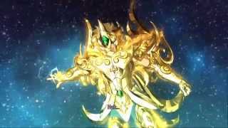 Saint Seiya Soldiers Soul  Aiolia God Cloth Divine Lightning Plasma Combo [upl. by Tita]