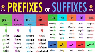 200 prefix and suffix words in english  prefix and suffix words  prefixes and suffixes  200 words [upl. by Nolyk]