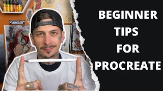 Procreate reference layer tutorial for tattooers [upl. by Verner]