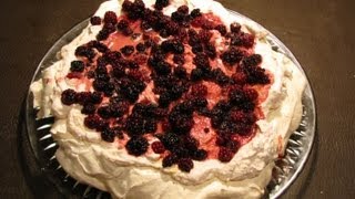 Easy Dessert Recipes  Pavlova Recipe [upl. by Rozina26]