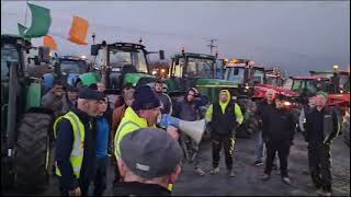 IFA Galway Tractorcade Revs Up [upl. by Friedrick]