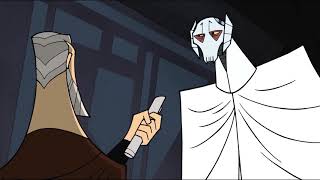 The Clone Wars Count Dooku trains General Grievous [upl. by Maffa624]