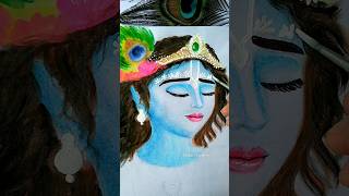 Bankebihari ka shringar🌸❤  Krishna ji drawing bankebihari shorts viral artshorts krishna [upl. by Hnil]