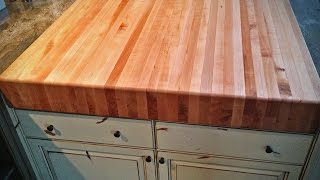 Ideas for Butchers Block Countertop [upl. by Aniaj]