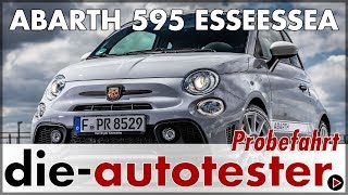 2019 Abarth 595 esseesse  Probefahrt im Super Fiat 500  Fahrbericht  Review  Deutsch [upl. by Adierf]