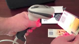 Vertu Barcode Scanning Instructions [upl. by Sonahpets]