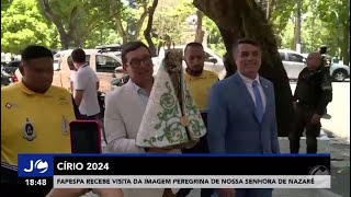 Fapespa recebe visita da padroeira dos paraenses [upl. by Notsruht999]