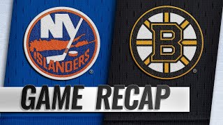 Bergeron scores twice in 1000th game Bruins win 31 [upl. by Jen]