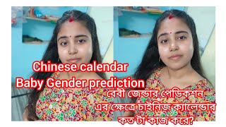 chinese calendar baby Gender predictionআমার বেবী জেন্ডার এর সাথে কি মিলেছে vlog chinesecalender [upl. by Viviane26]