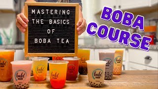 How to Make Boba Bubble Tea Our New Online Course [upl. by Siouxie]