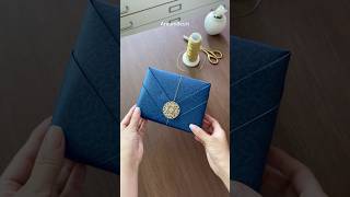 Gift wrapping ideas  사선 주름 포장 [upl. by Savell]