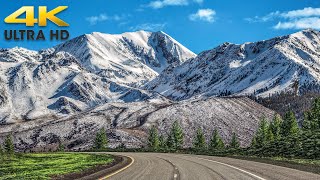 Scenic Highway 395 Sierra Nevada Mountain Drive California to Reno 4K [upl. by Aihtela]