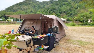 Naturehike village 13  camping at river ranch tanay rizal [upl. by Leahcym]