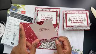 Quick amp Easy Stampin’ Up Holiday Gift Card Holder [upl. by Macrae]