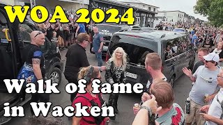 2024 WOA Donnerstag Camping Dorf und Walk of fame mit Doro und den Scorpions [upl. by Hampton]