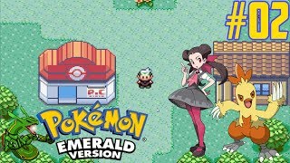 DERRUBANDO O PRIMEIRO GINÁSIO  Pokémon Emerald 02 [upl. by Nomyar]