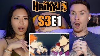 Greetings  Haikyuu Reaction S3 Ep 1 [upl. by Oitaroh]