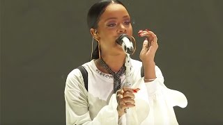 Rihanna Diamonds  Live at Global Citizen Festival 2016 [upl. by Haile]