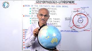 GEOMORPHOLOGY LITHOSPHERE  Lesson 1 By SS OJHA SIR [upl. by Trovillion]