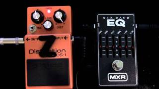 MXR 6 Band EQ in 100 Seconds [upl. by Enirolf]