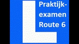 Rijschool Butterhuizen  Praktijkexamenroute 6 [upl. by Asenev]