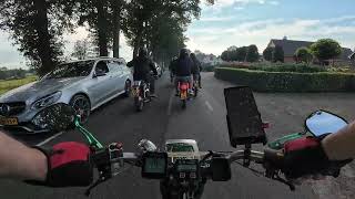 Voorthuizen  Oldtimer tourtocht brommers [upl. by Ialokin]