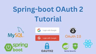 Master Google Login amp Registration with OAuth 2  Spring Boot Security amp MySQL [upl. by Jannelle]