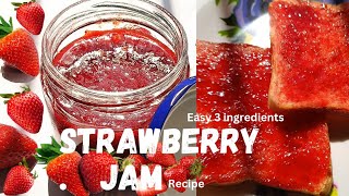 Strawberry jam  How to make a strawberry jam [upl. by Orodoet71]