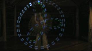 Poi Dancing Tutorial  How to Spin Triquetras Intermediate [upl. by Behl]