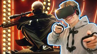 VR SNIPER SIMULATOR  The Perfect Sniper Oculus Touch Gameplay [upl. by Enalb]