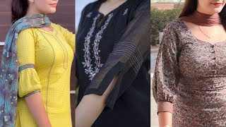 60 Latest different type of kurti sleeves design latest new kurti [upl. by Petromilli]