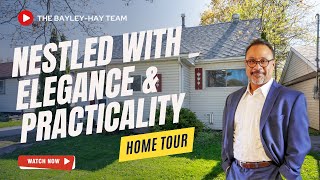 Nestled With Elegance amp Practicality  Home Tour  The BayleyHay Team [upl. by Leohcin]