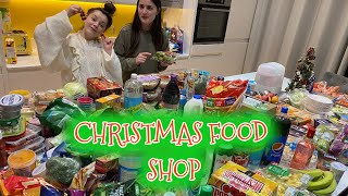 CHRISTMAS FOOD SHOP FOR 20  The Radford Family [upl. by Horacio]