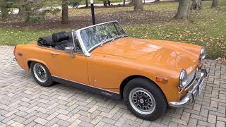 High Oil Pressure  1971 MG Midget [upl. by Yajet]