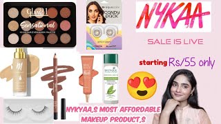 nykaas most affordable Makeup productnykaa complete beauty products review nykaa [upl. by Fosque]