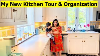 My NEW KITCHEN TOUR amp Organization  Practical Kitchen Organization  Simple Living Wise Thinking [upl. by Thurlough85]