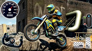 Extreme Moto Mayhem Dirt Bike Stunt 2  Motorcross Bike Mega Ramp Racing  Android Gameplay [upl. by Ezitram]