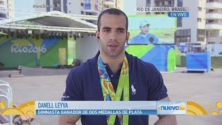 Danell Leyva de la incertidumbre al éxito olímpico  Un Nuevo Día  Telemundo [upl. by Enier461]