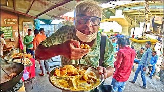 Ultimate Patna Street Food Tour Piping Hot Puri Aloo Dahi Bada Kulhad Chai Khaja Adventure🤤😱 [upl. by Swainson497]