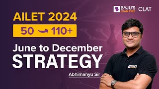 All About AILET 2024 Exam  AILET Exam Strategy Syllabus Study Plan  AILET 2024 Exam Strategy [upl. by Nwadal]