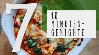 7 Rezeptideen für stressige Tage  Vegetarisch amp Kindgerecht [upl. by Kyriako]