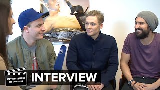 quotVaterfreudenquot Matthias Schweighöfer Friedrich Mücke und Tom Beck im Interview [upl. by Luci]