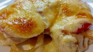 Делаем крутую сырную шапку для мяса по французски [upl. by Ellehcen]